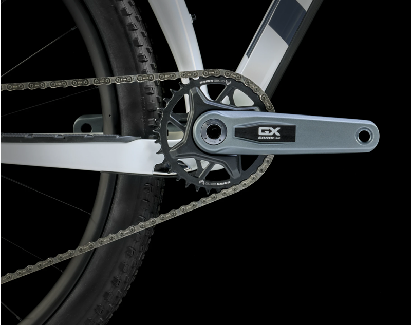 Trek Procaliber 9.7 AXS 29in Hardtail Mountain Bike 2024 in White Prismatic-4